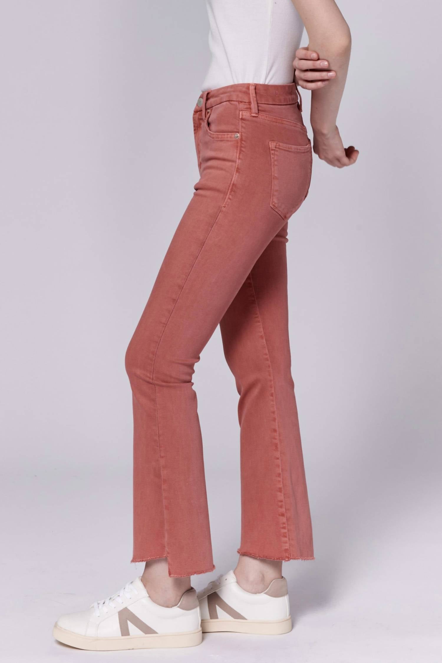 DEAR JOHN DENIM Jeanne Ankle Flare Jeans in terracotta - women's pants - alternate view