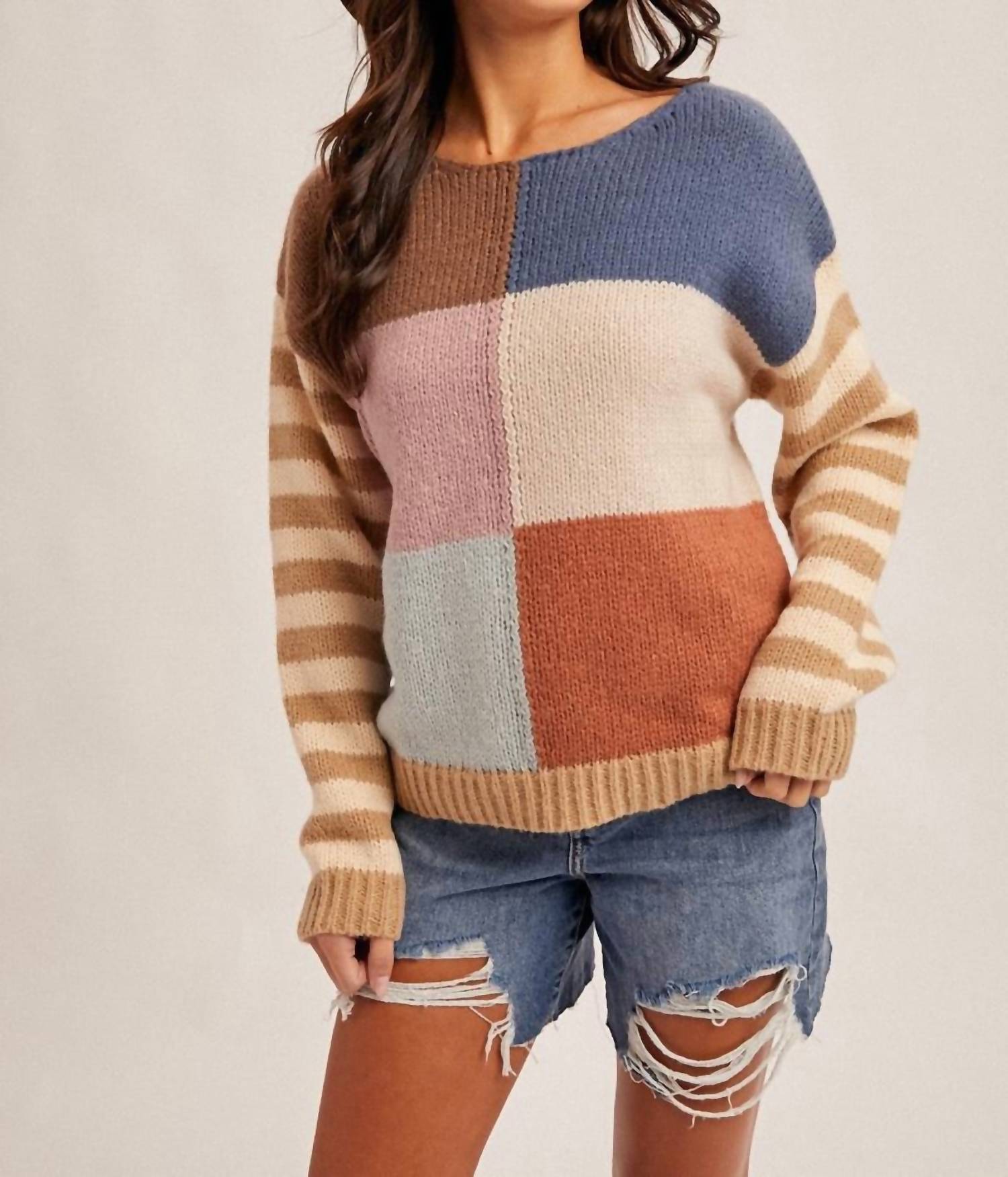 Hem & Thread - Shay Block Sweater
