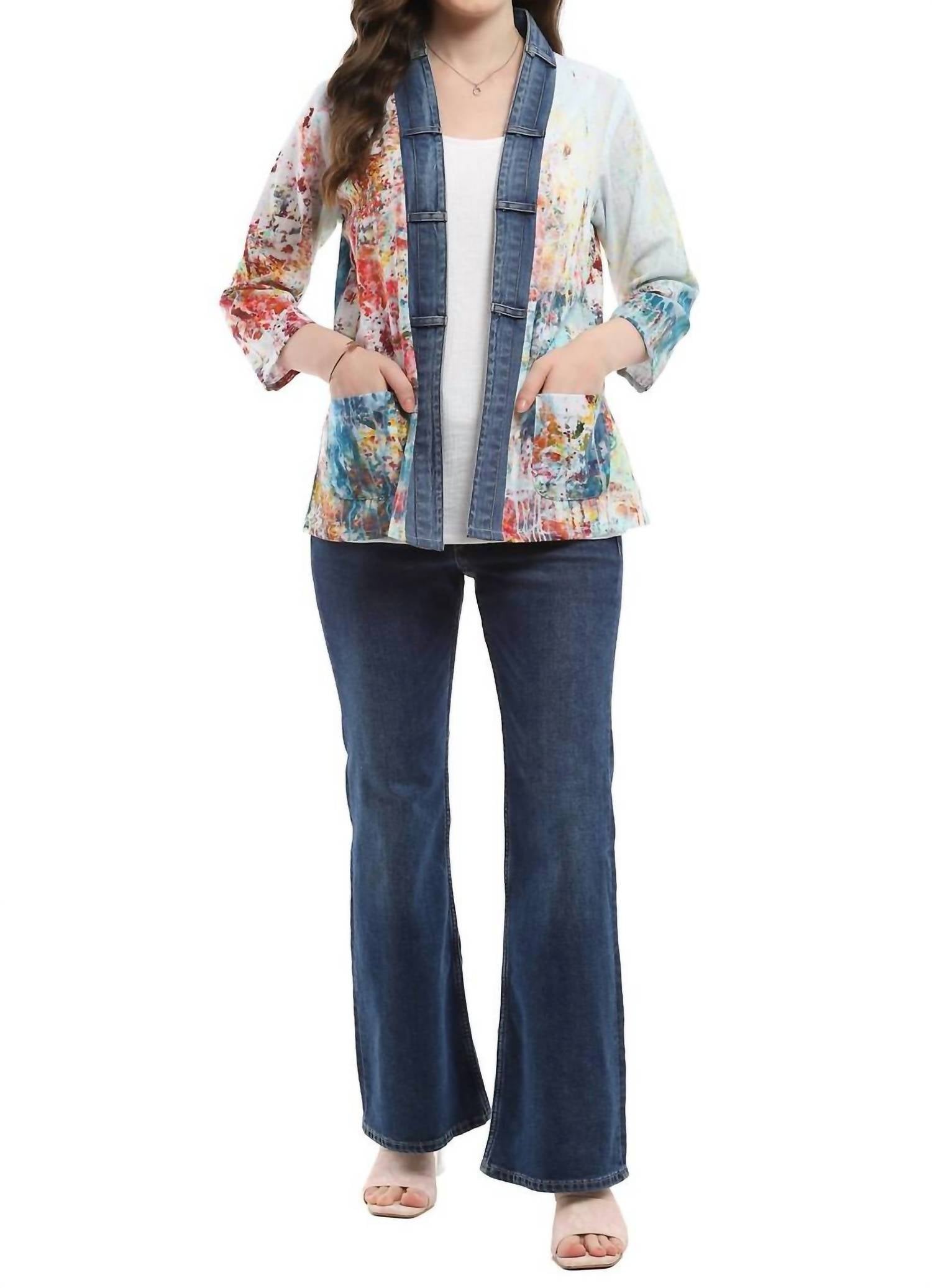 Parsley & Sage - Alina Pull On Jacket