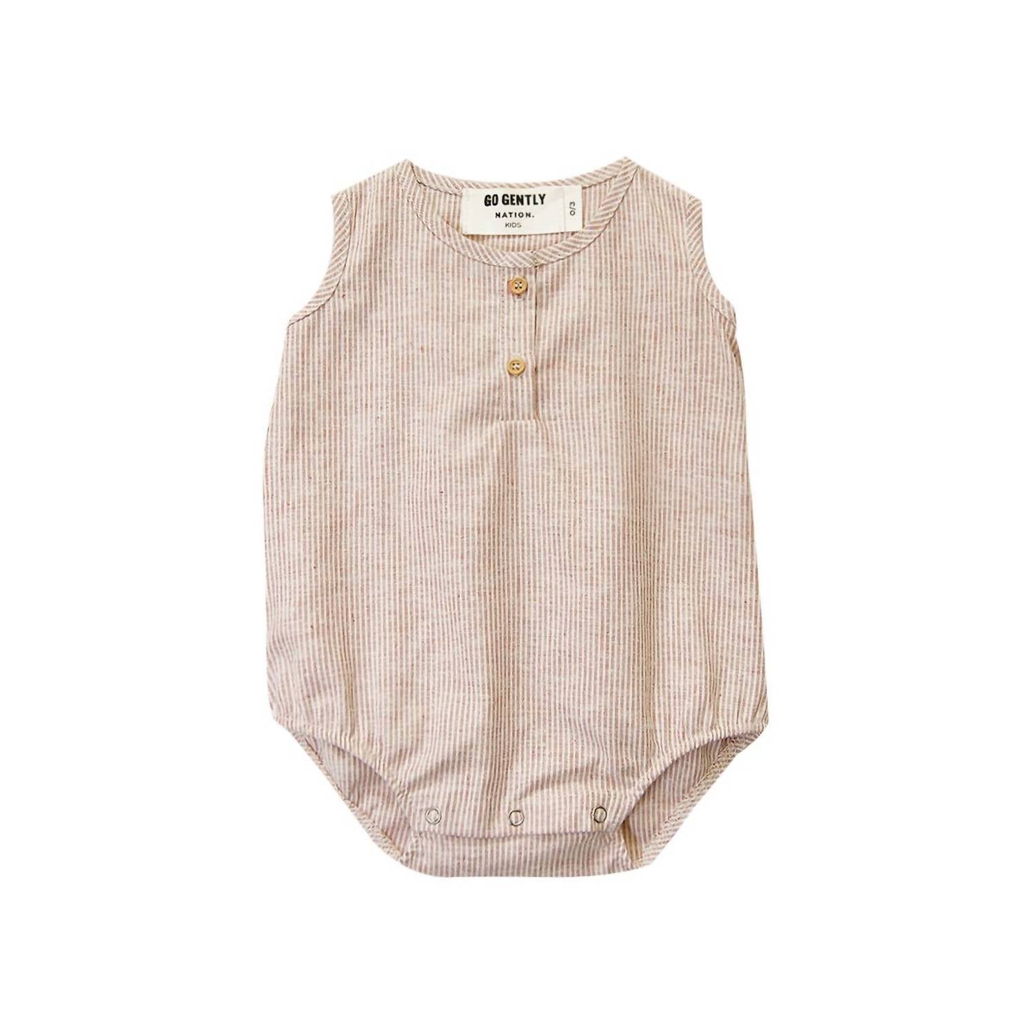 Go Gently Nation - Unisex Kids Woven Tank Onesie