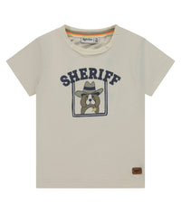 Babyface - Boy's Pup Sheriff Short Sleeve T Shirt