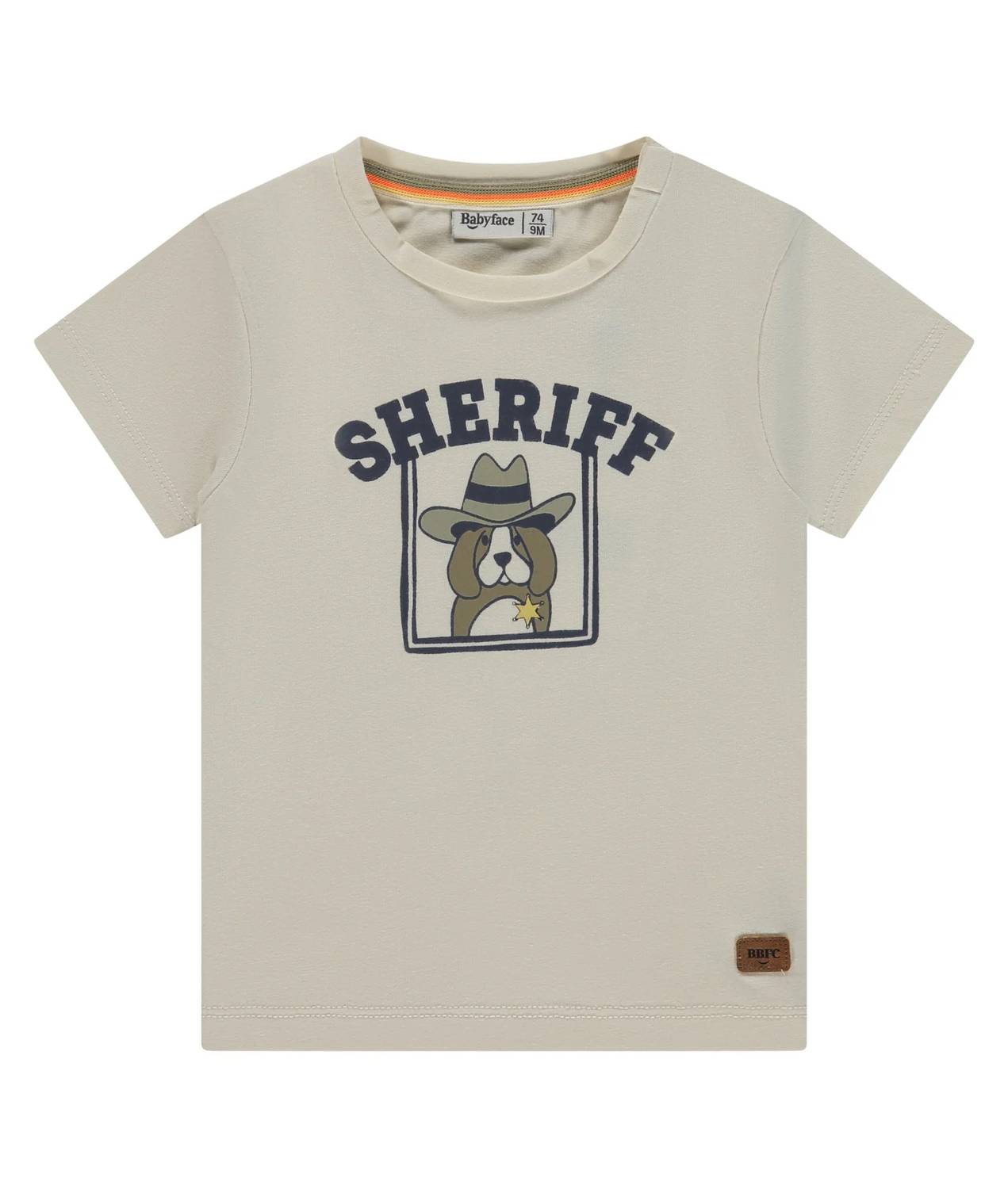 Babyface - Boy's Pup Sheriff Short Sleeve T Shirt
