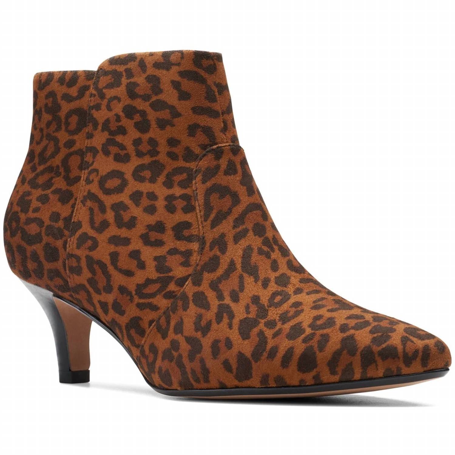 Clarks - Women's Linvale Judith Heeled Ankle Boots