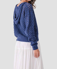Elan - Crochet Zip Cardigan