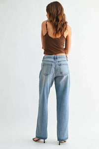 Just Black Denim - Lightweight Relaxed Straight Jean