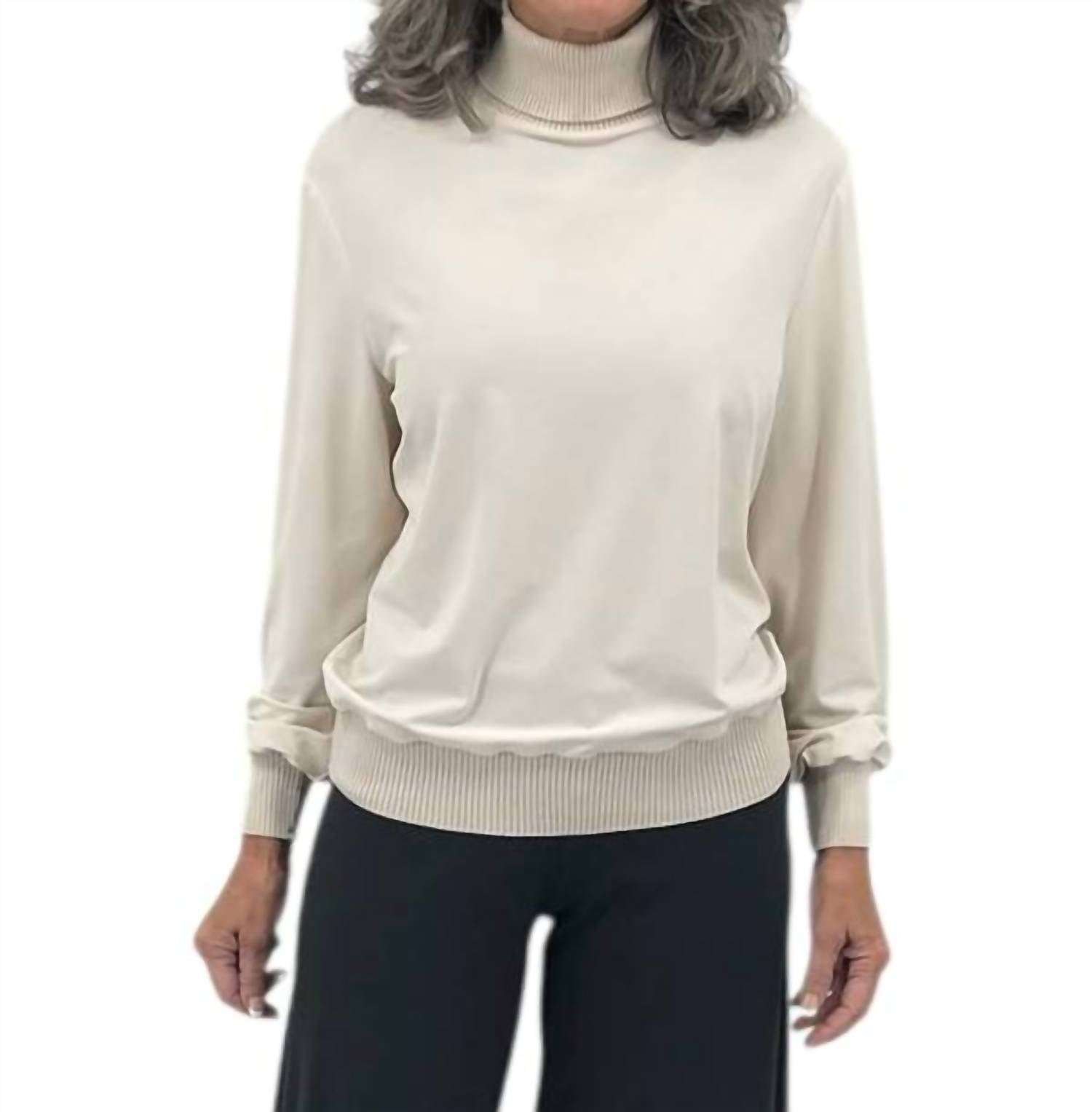 Iris Setlakwe - Women's Turtleneck Top