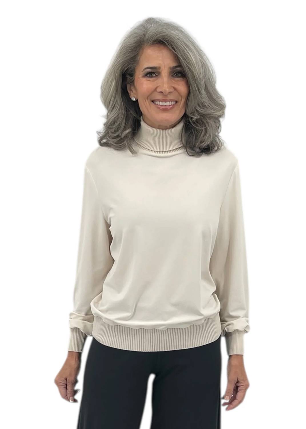 Iris Setlakwe - Turtleneck Top With Rib