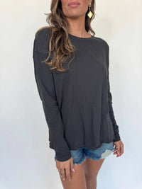 Free People - Nina Long Sleeve Tee
