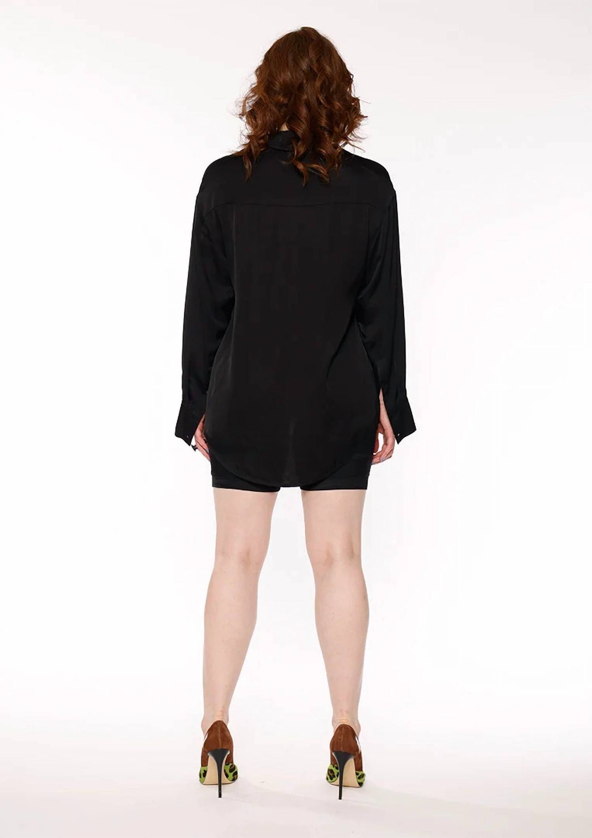 Circular Path - Long Sleeve Over Sized Shirt