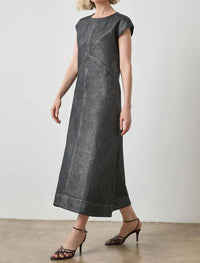 Lilla P - Metallic Seamed Dress