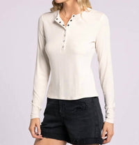 Thread & Supply - Addie Snap Henley Top