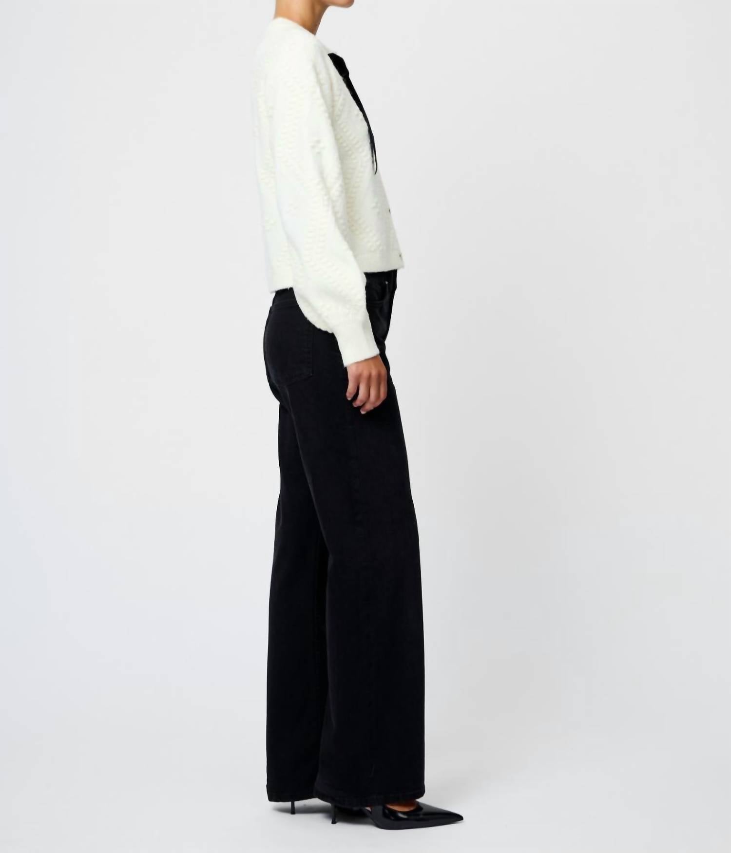 French Connection - Kitty Bow Cardigan Sweater