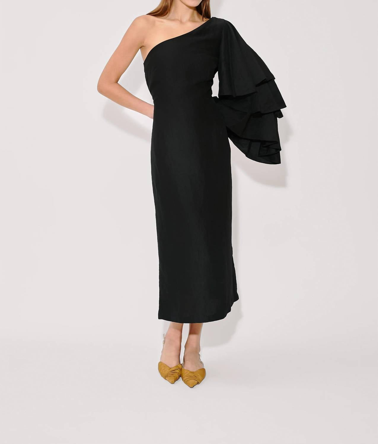 Rosie Assoulin - Bidi Bidi Bom Bom Tea Length Dress