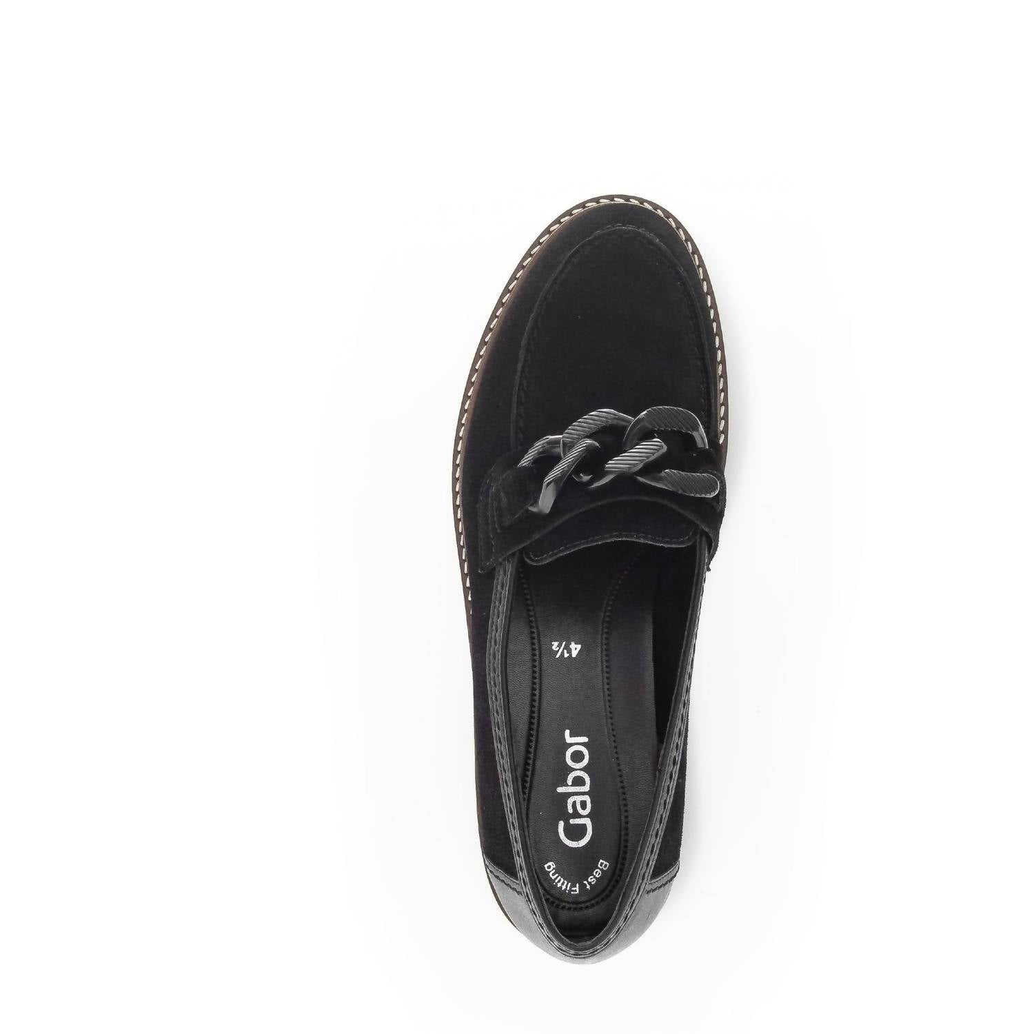 Gabor - Women's 75.240.17 Suede Slip On Loafers