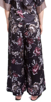 GIGI MODA Midnight Blossom Pants in black - women's pants - alternate view