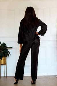 Little Secret Of Mine - Allure Noire Plisse Set