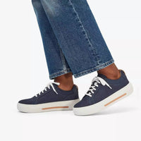 Clarks Women's Hollyhock Walk Shoe in navy nubuck - women's sneaker - view 4
