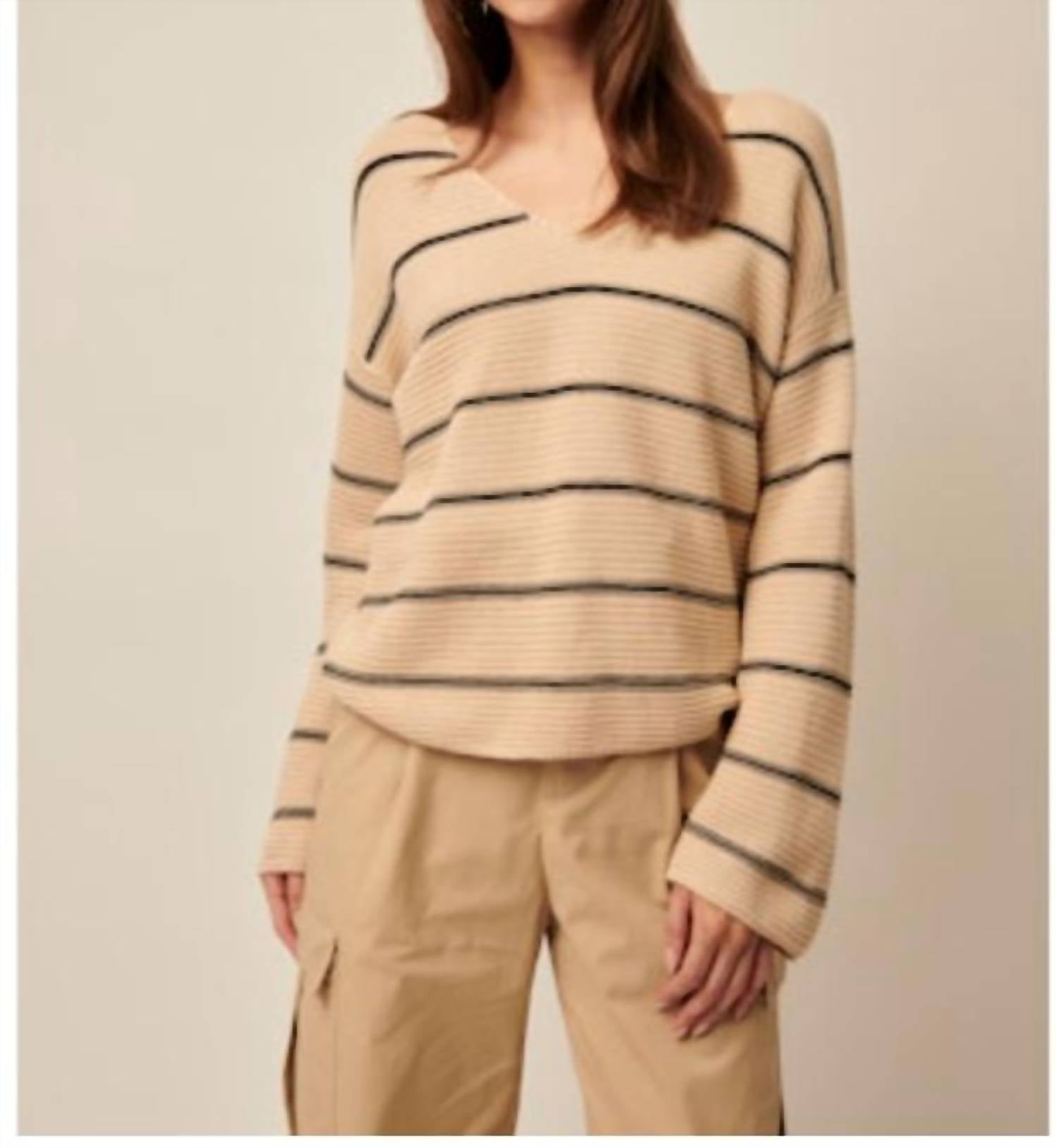 Line - Stella Linen-cotton Sweater