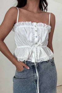 Et Clet - Convertible Lace Top