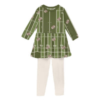 Kickee - Girl's Long Sleeve Playtime Outfit Set