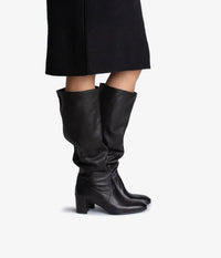 Pedro Garcia - Xantia Tall Midi Slouch Leather Boots