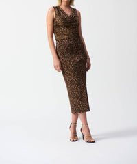 Joseph Ribkoff - Sleeveless Animal Print Top