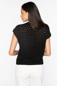 Kinross - Braided Cable Sleeveless Crew Pullover