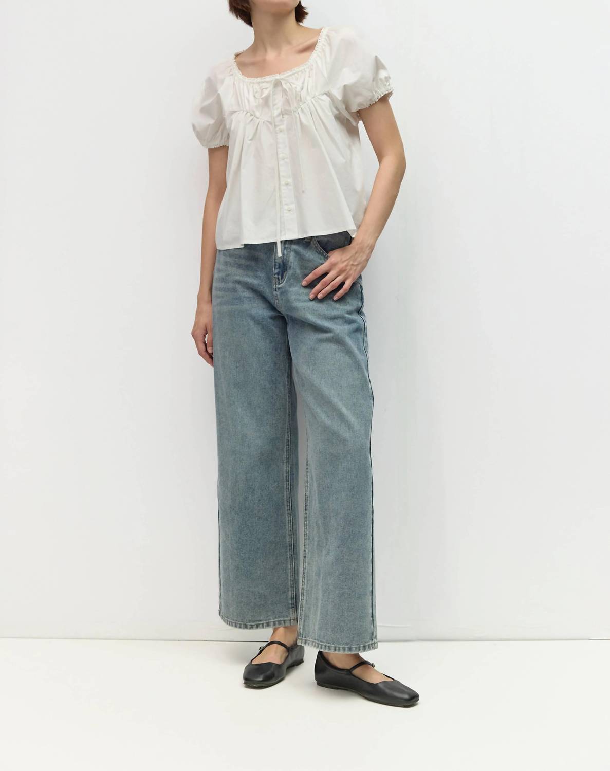 Mod Ref - The Clara Cotton Top