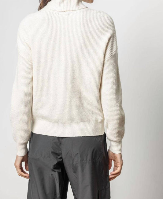 Lilla P - Relaxed Ribbed Turtleneck Sweater