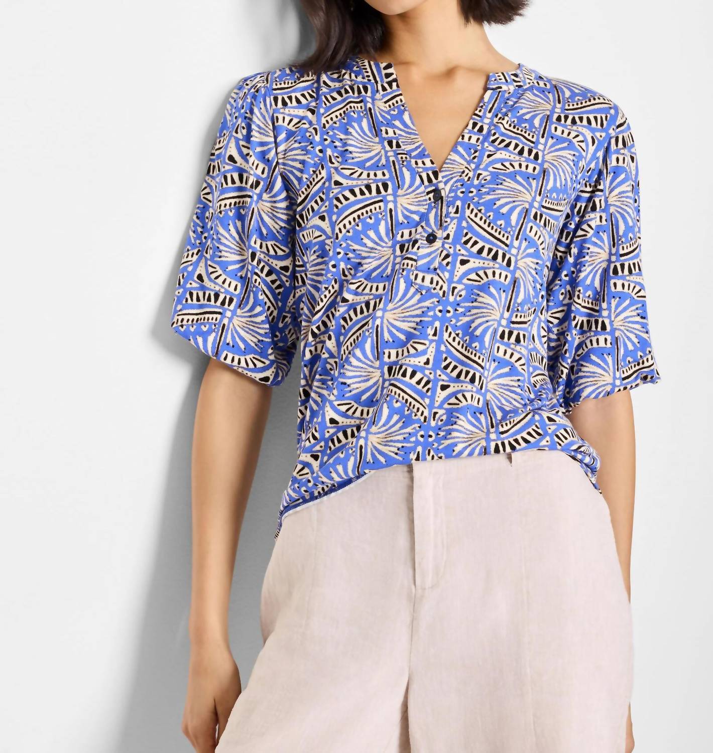 Nic + Zoe - Ocean Jewel Top