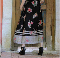 Angie - Cold Shoulder Walk Through Maxi Romper