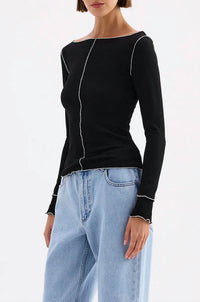 Nude Lucy - Ria Long Sleeve Top