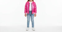 Mila & Rose Little Girl Sequin Zip Up Jacket in pink - item