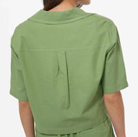 Greylin - Cecilia Boxy Cropped Shirt