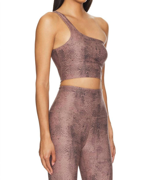 Beyond Yoga - Softmark One Shoulder High Cropped Tank Top