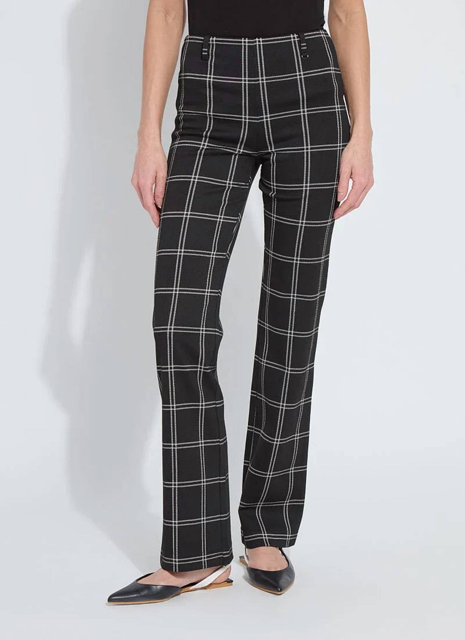 Lysse - Patterned Bootcut Pants