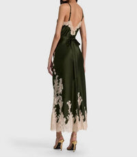 Alice + Olivia - Julietta Lace Slip Dress