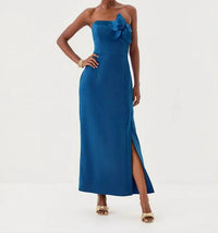 Lilly Pulitzer Anasophia Maxi Dress in starlight navy - women's dress