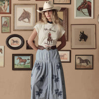 The Great. - Stetson Graphic Boxy Crew Top