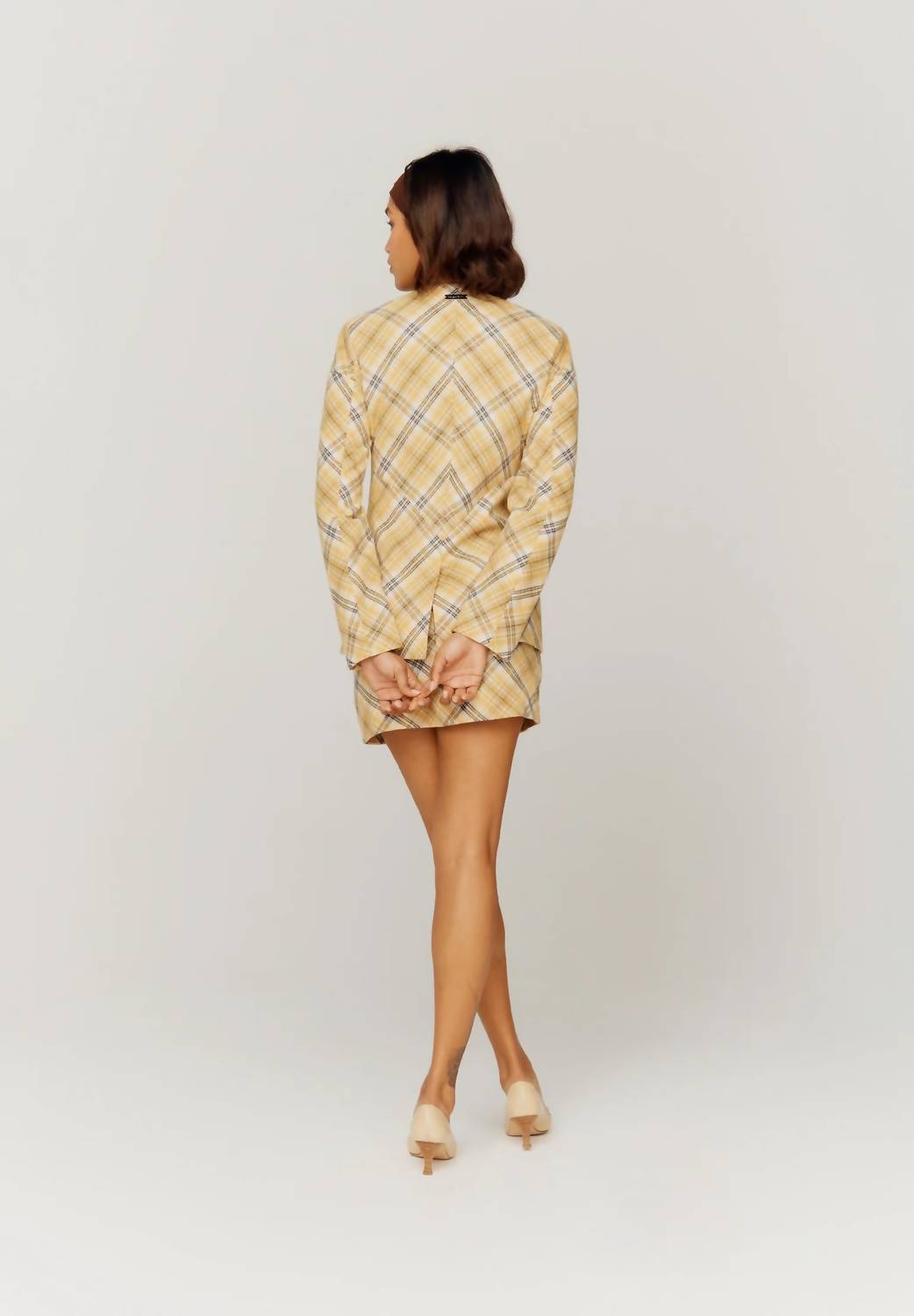 House Of Sunny - Bias Cut Mini Skirt