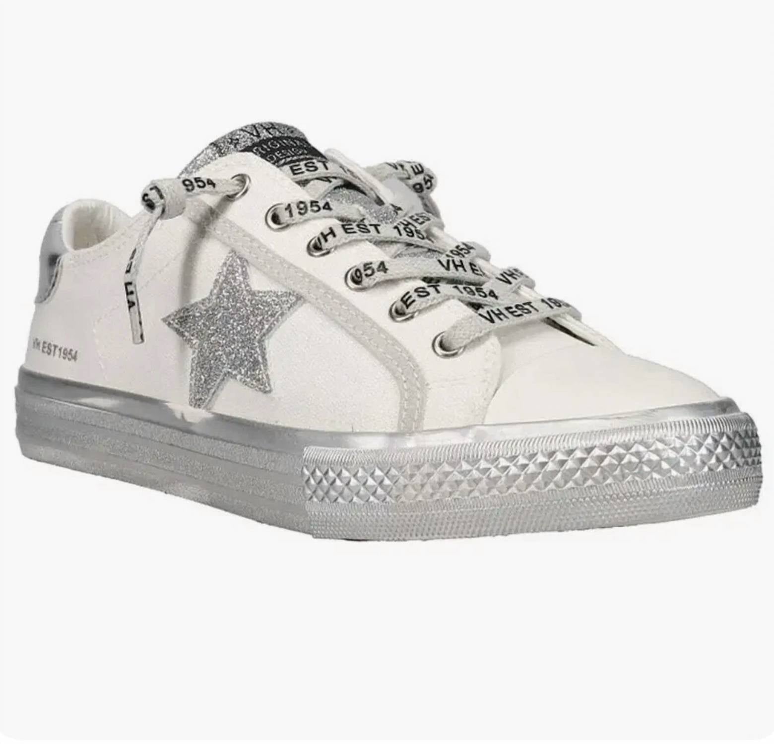Vintage Havana - Women's Glitter Stripe Platform Sneaker
