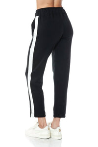 ariella Straight Leg Scuba Pant in black - women's jeans - view 6