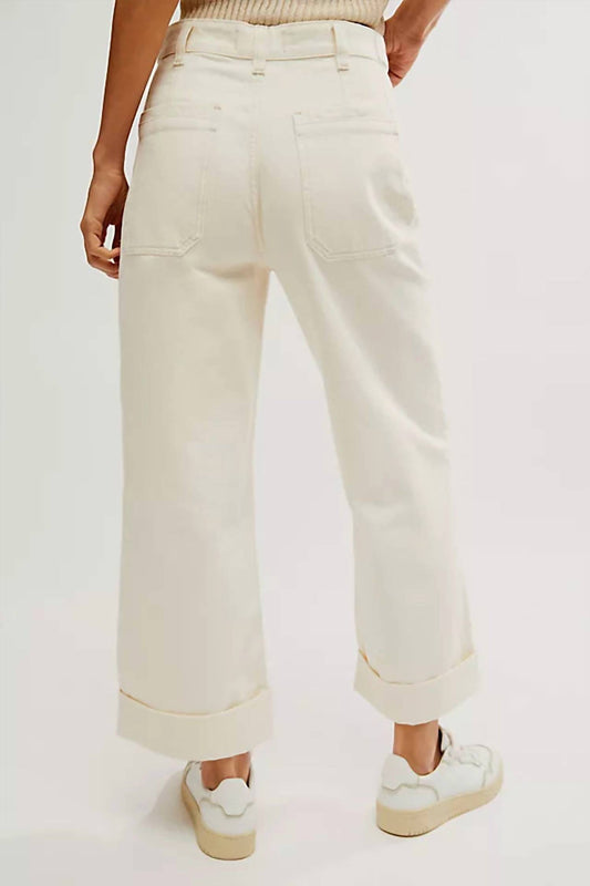 Free People - Flair Cuffed Jean