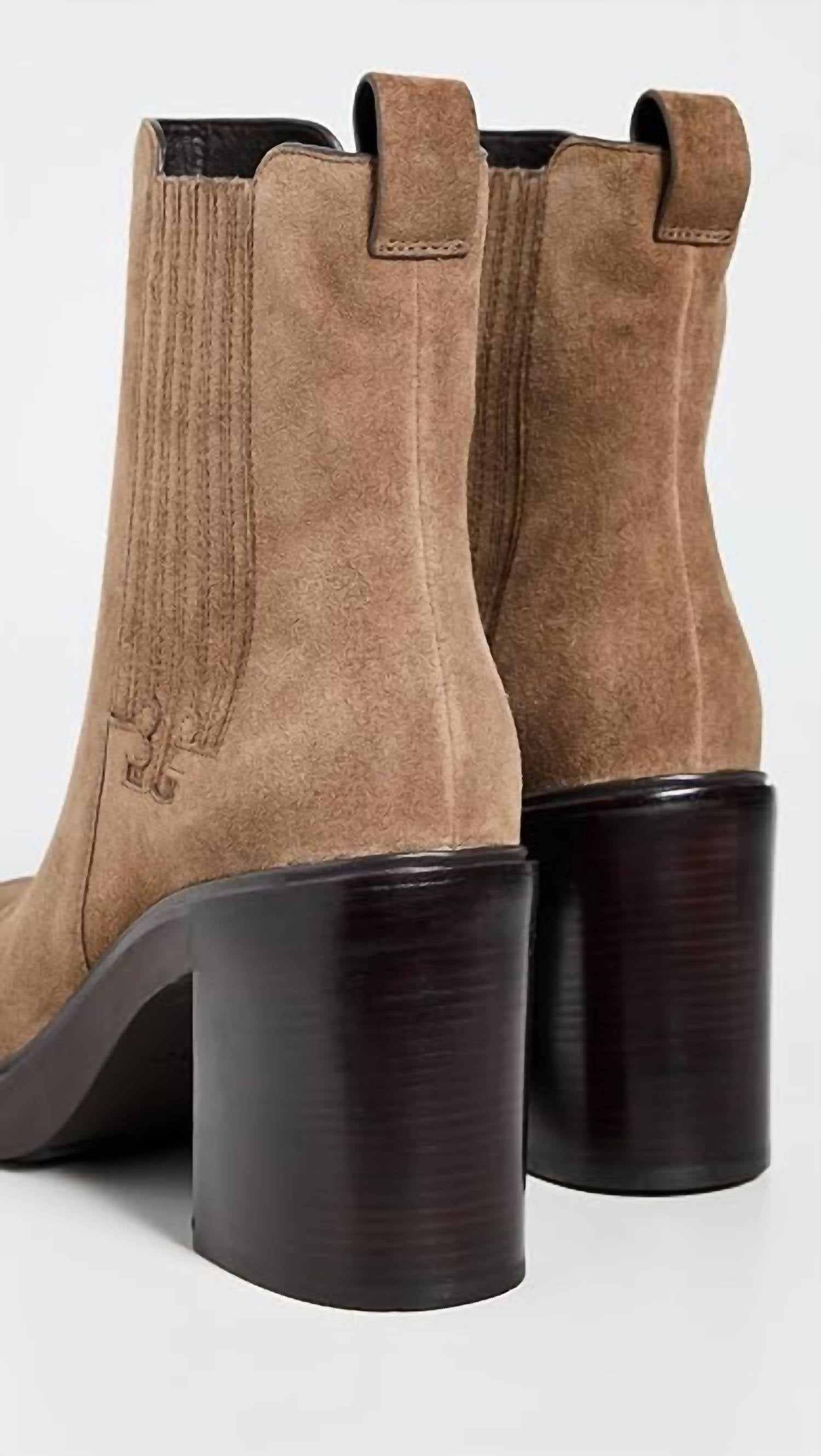 Tory Burch - Women's T Gore Heeled Ankle Boots