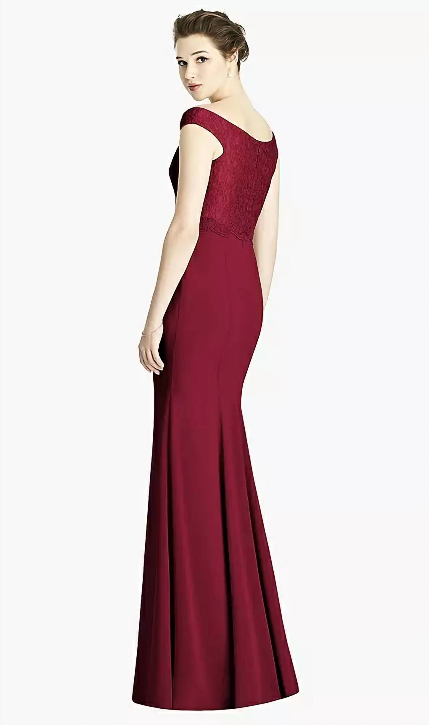 Dessy - Fit And Flare Wedding Dress