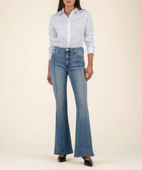 Kut From The Kloth - Ana High Rise Fab Ab Super Flare Jeans