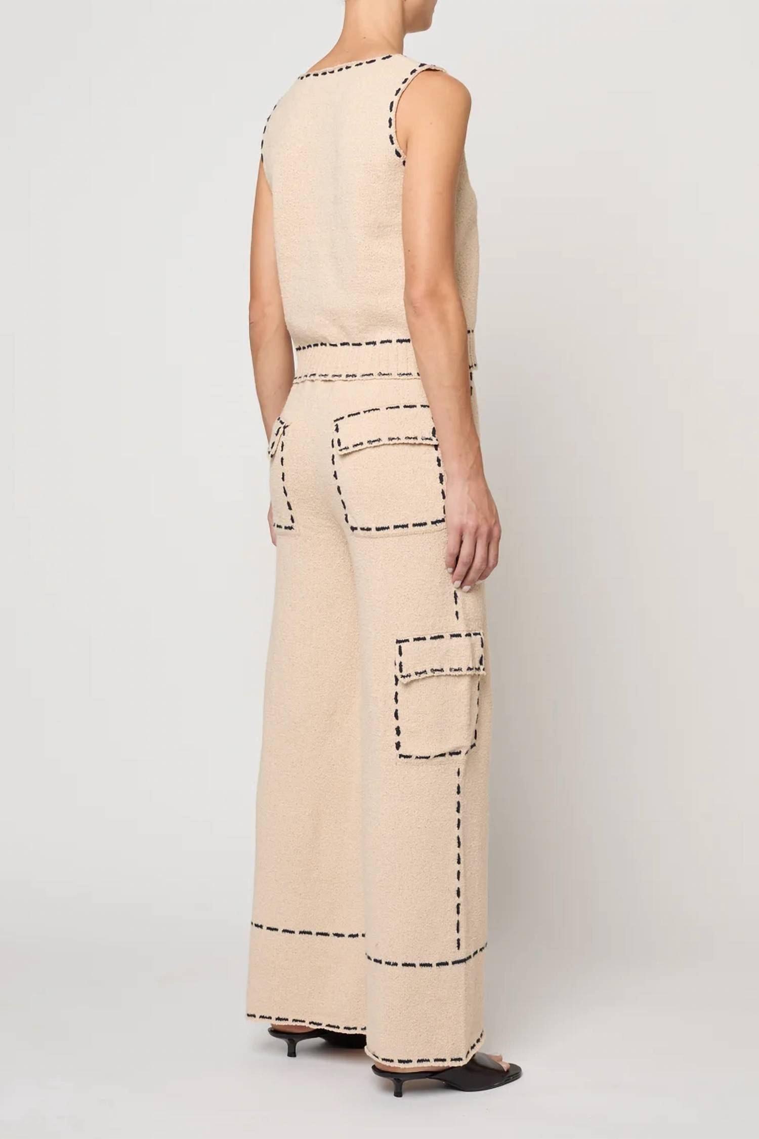 Atelier Delphine - Romy Boucle Tanguis Cotton Tank Top