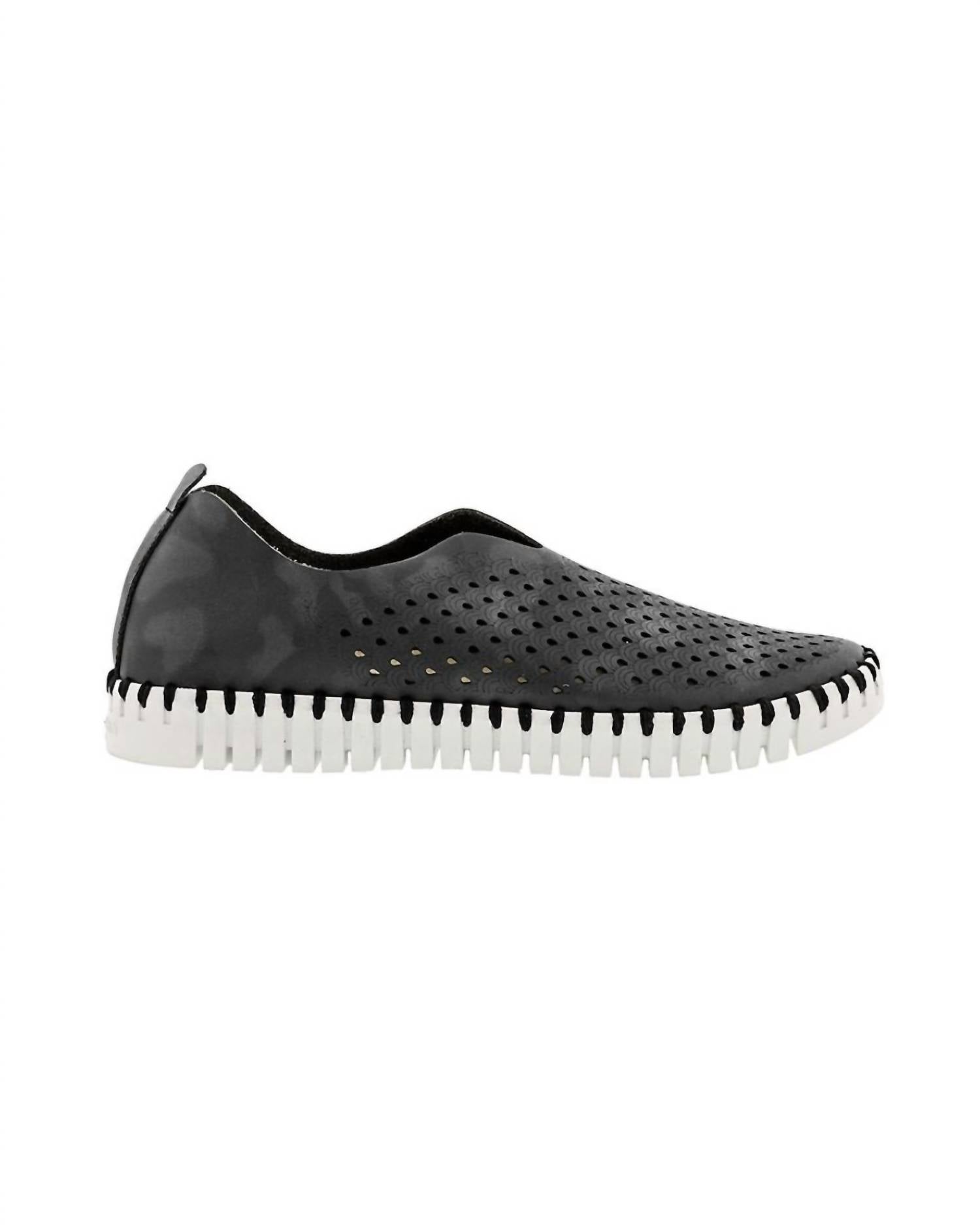 Ilse Jacobsen - Women's Tulip Perforated Slip On Shoe