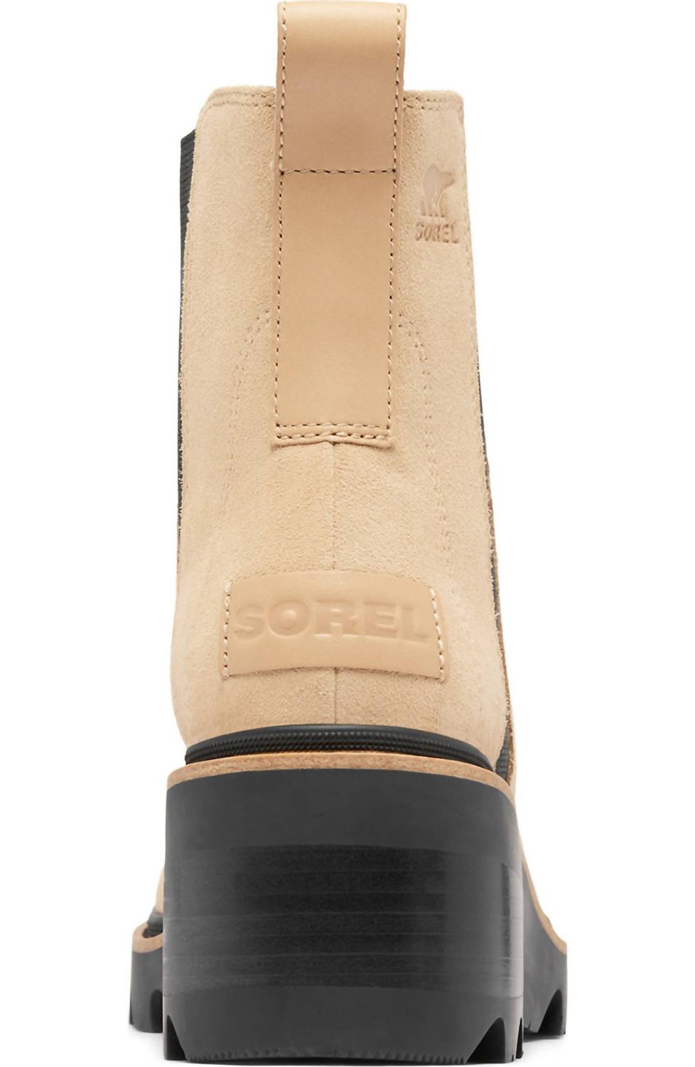 SOREL Women's Joan Now Waterproof Chelsea Boots in canoe black - women's shoe - view 5