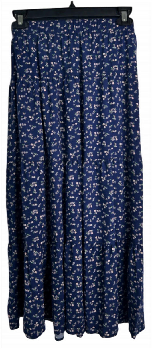 Aqua - Tiered Midi Skirt